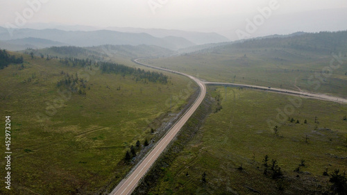 road in the mountains