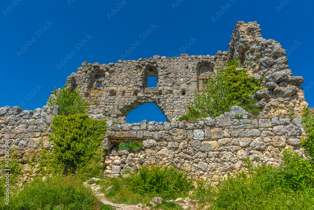The ancient cave city of Mangup Kale The ancient cave city of Mangup Kale
