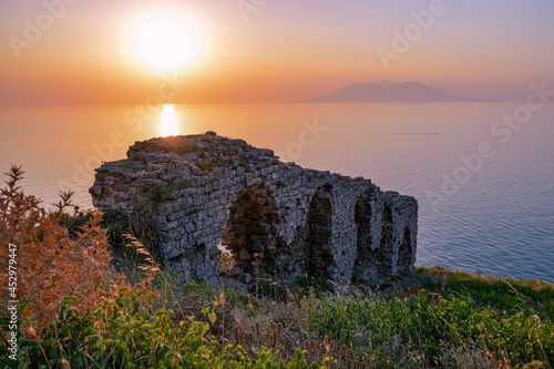 Samothraki Landscape from Imbros , Kaleköy , Poseidon
(Gökçeada , Çanakkale , TURKEY) photo