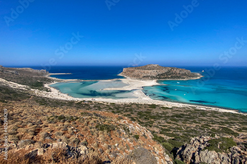 Fototapeta Naklejka Na Ścianę i Meble -  Balos Beach on the Greek island of Crete