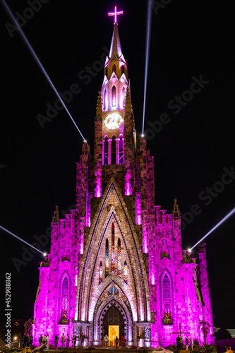 Show de Luzes Catedral de Pedra em Canela Rio Grande do Sul