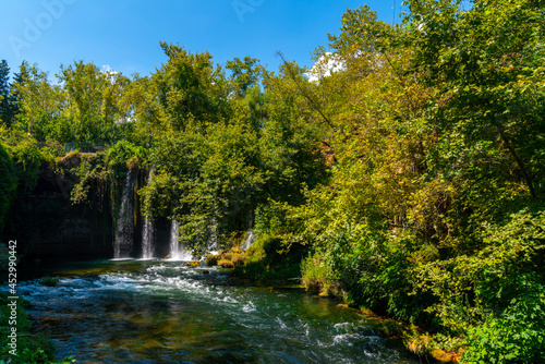 Upper Duden Waterfall is called as Alexander Falls as well and 10 km far from the city center. The paradise like hinterland of the waterfall is all in green in Antalya