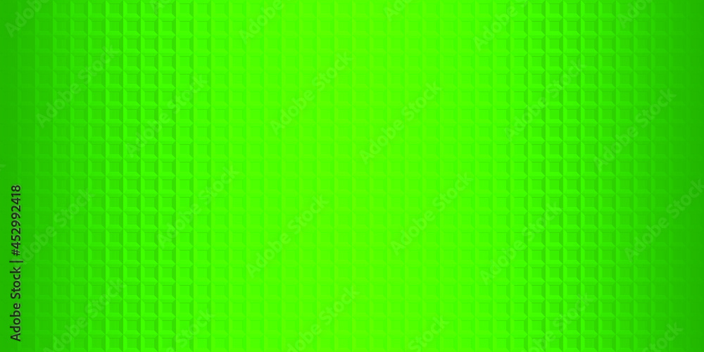 Fototapeta premium Green geometric background. Mosaic tiles. Vector illustration.
