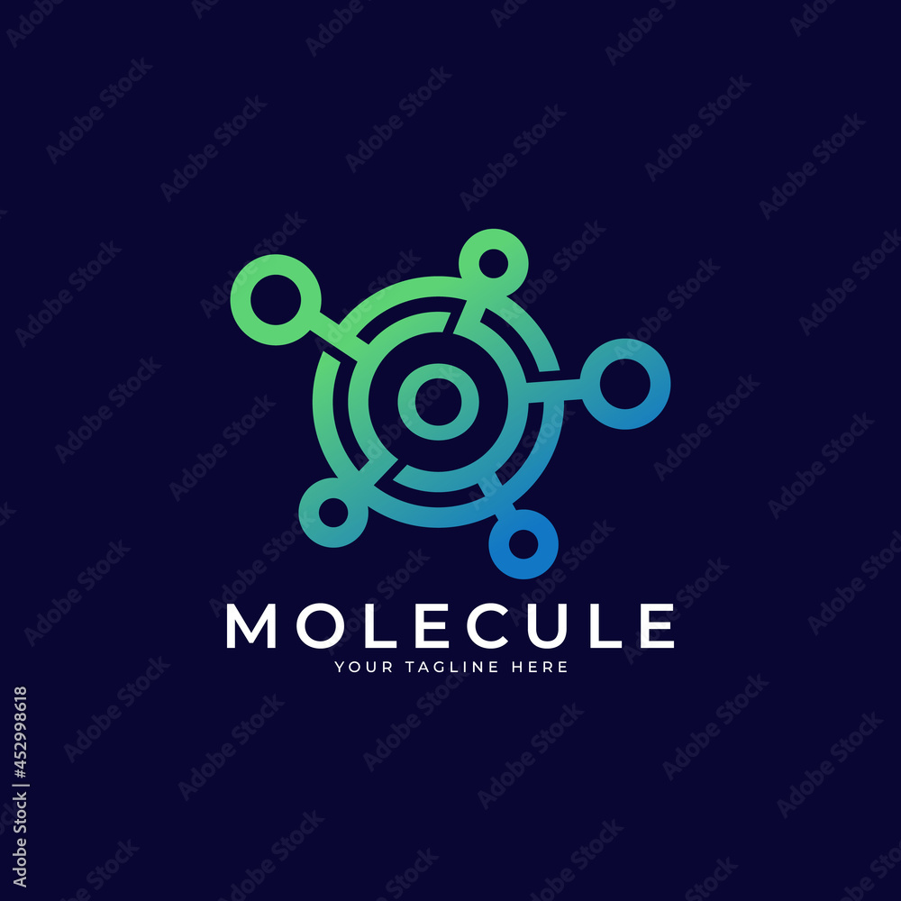 Medical Logo. Initial Letter O Molecule Logo Design Template Element. Medical Logo. Initial Letter O Molecule Logo Design Template Element.