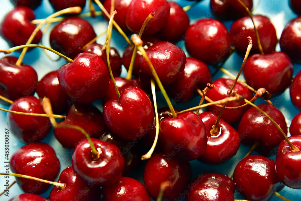red cherries