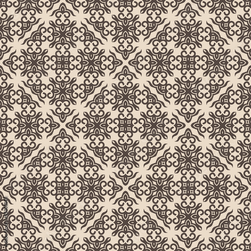 Abstract geometric seamless pattern. Vector illustration.