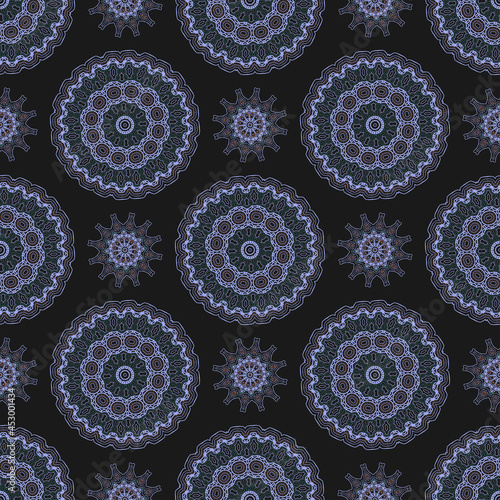 Abstract geometric seamless pattern. Vector illustration.