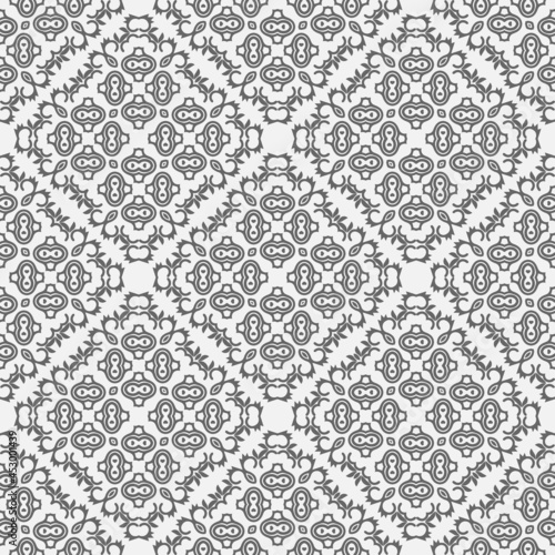 Abstract geometric seamless pattern. Vector illustration.