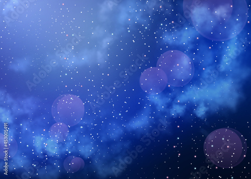 Wallpaper Mural 星空の背景 Torontodigital.ca