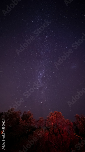 starry night sky