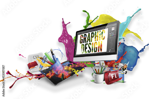 Graphic Design, gadget, web Design png photo