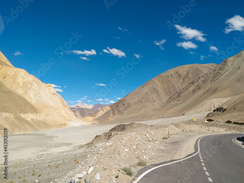 Road trip to leh ladakh. Cold desert in North India