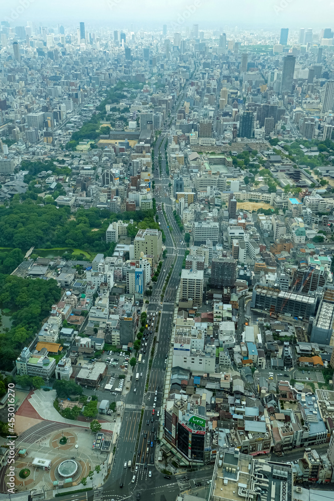 Fototapeta premium あべのハルカスからの眺め