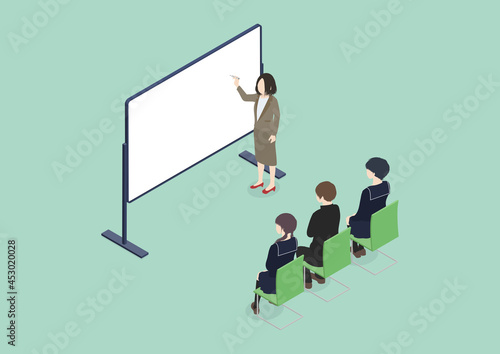 学校・授業・教育のイラスト素材｜mayucolor01