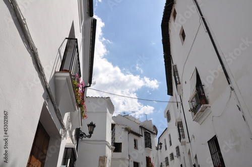Beautiful village in the Spanish city of Ronda.