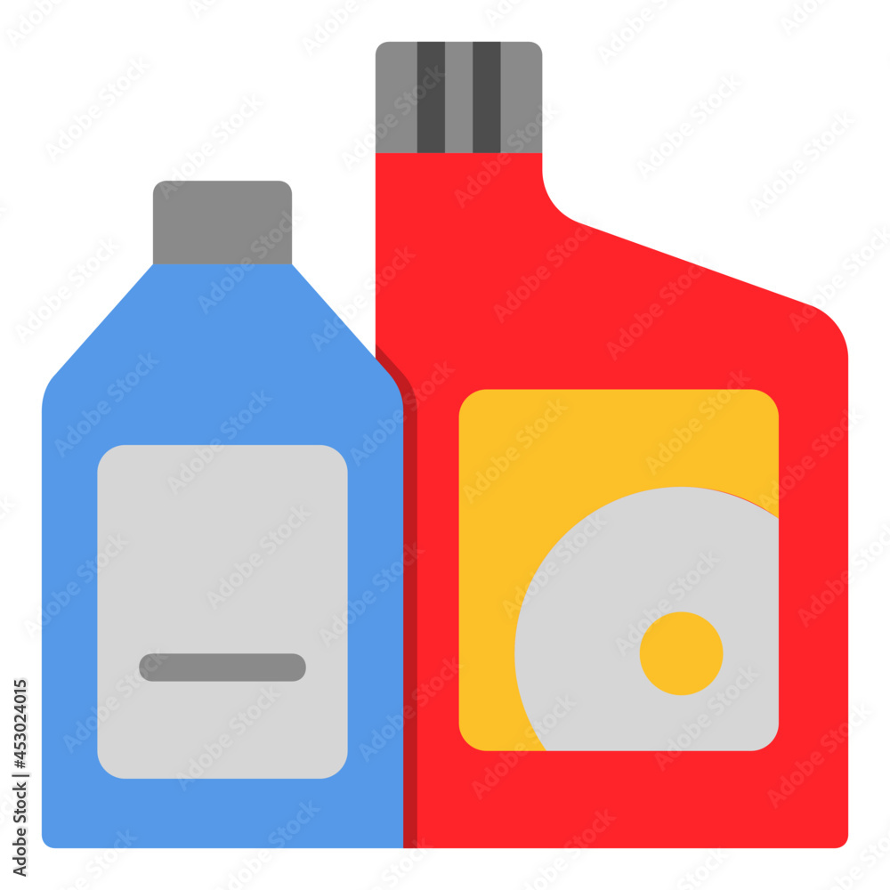 Lubricant flat icon Lubricant flat icon