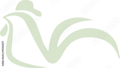 鶏アイコンイラスト