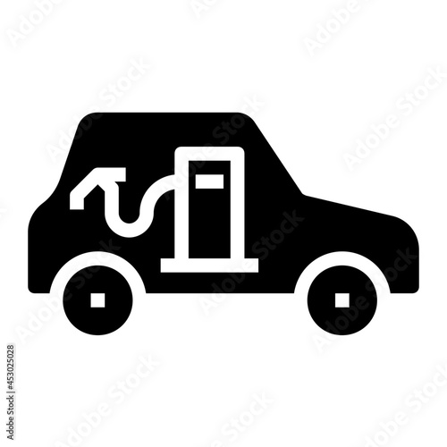 refuel glyph icon