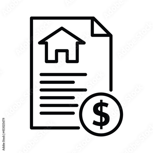 loan contract and building permission, loan document of   lender and borrower, payment for home and house
