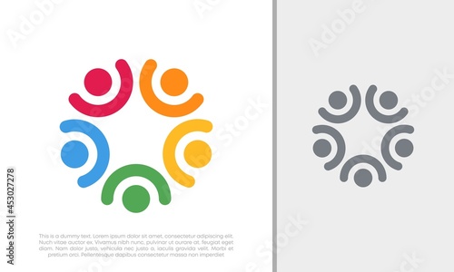 Global Community Logo Icon Elements Template. Community human Logo template vector. Community health care. Abstract Community logo. Social Networking logo designs.