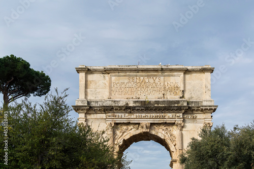 Photo Arch of Titus (Arco di Tito), Rome, Italy