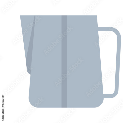 milk pitcher flat icon