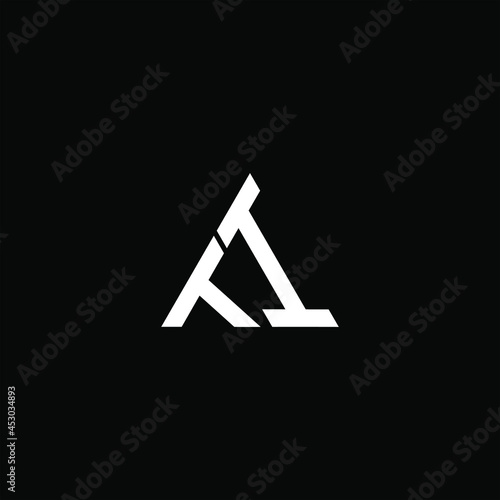 TI letter logo creative design. TI unique design
