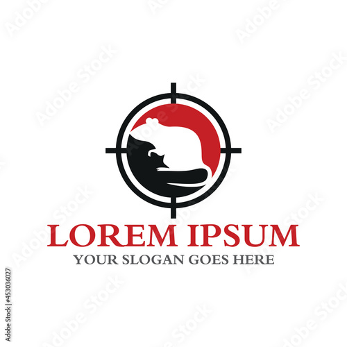 rat killer logo , poison logo vector