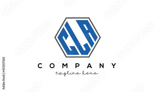 letters CLA creative polygon logo victor template