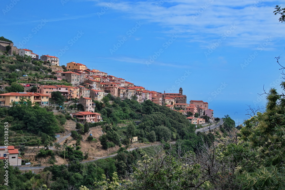 Scenic view of Italian village