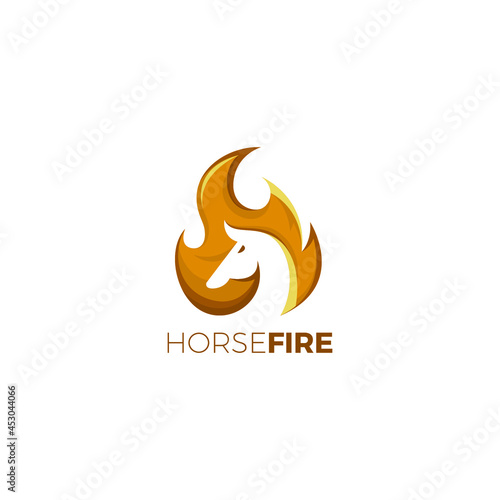 Horse Fire Logo