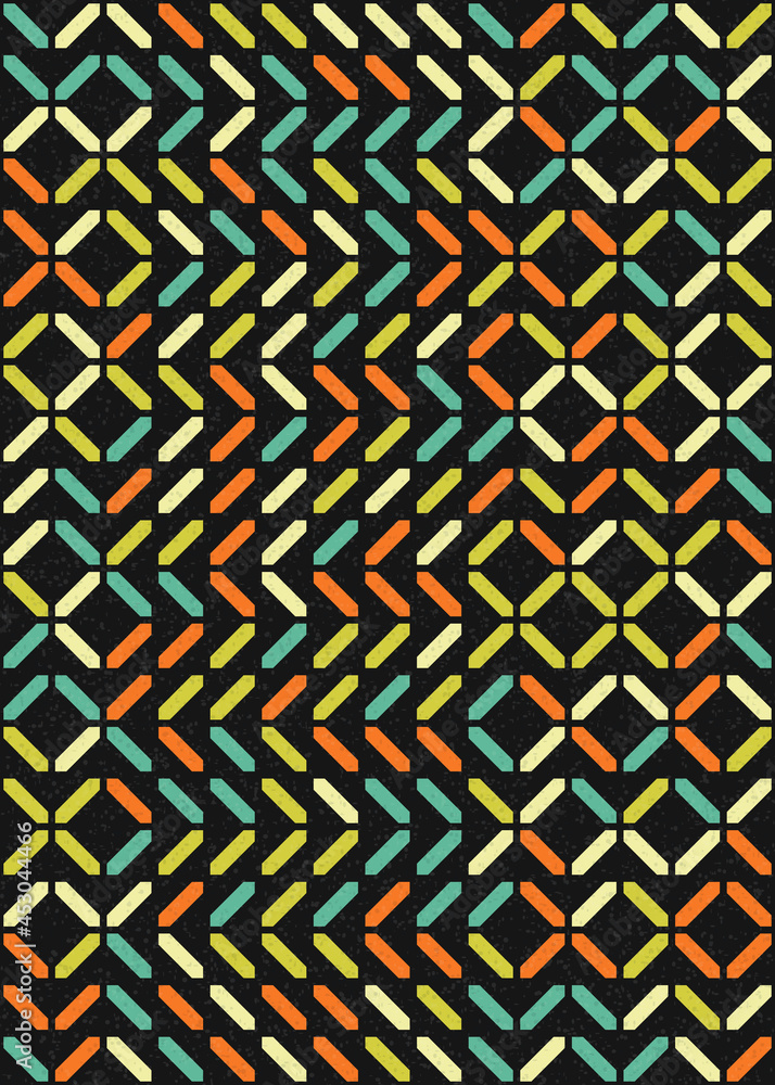 Abstract Geometric Pattern generative computational art illustration Abstract Geometric Pattern generative computational art illustration