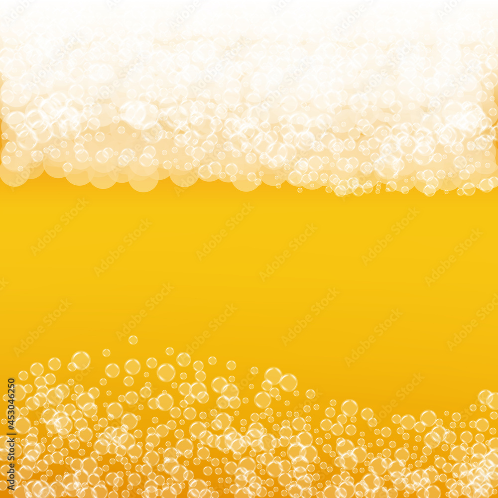Craft beer background. Lager splash. Oktoberfest foam. Gold banner design. Shiny pint of ale with realistic bubbles. Cool liquid drink for pub. Orange mug for beer background. Craft beer background. Lager splash. Oktoberfest foam. Gold banner design. Shiny pint of ale with realistic bubbles. Cool liquid drink for pub. Orange mug for beer background.