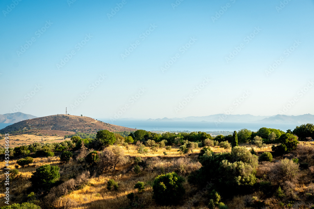 View towards the Turkish coast from Kos