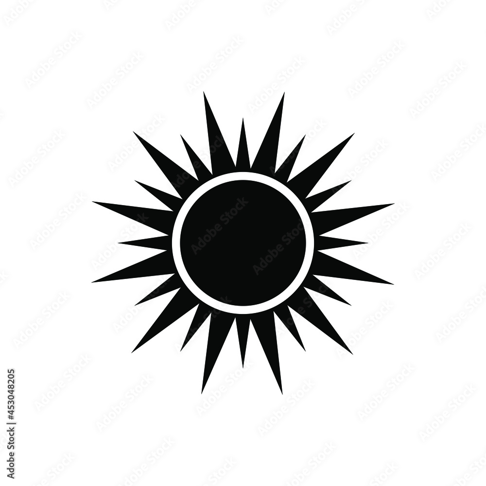 Sun vector icon. Summer illustration sign collection. Heat symbol or logo. Sun vector icon. Summer illustration sign collection. Heat symbol or logo.