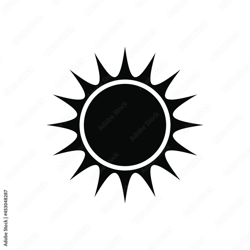 Sun vector icon. Summer illustration sign collection. Heat symbol or logo. Sun vector icon. Summer illustration sign collection. Heat symbol or logo.