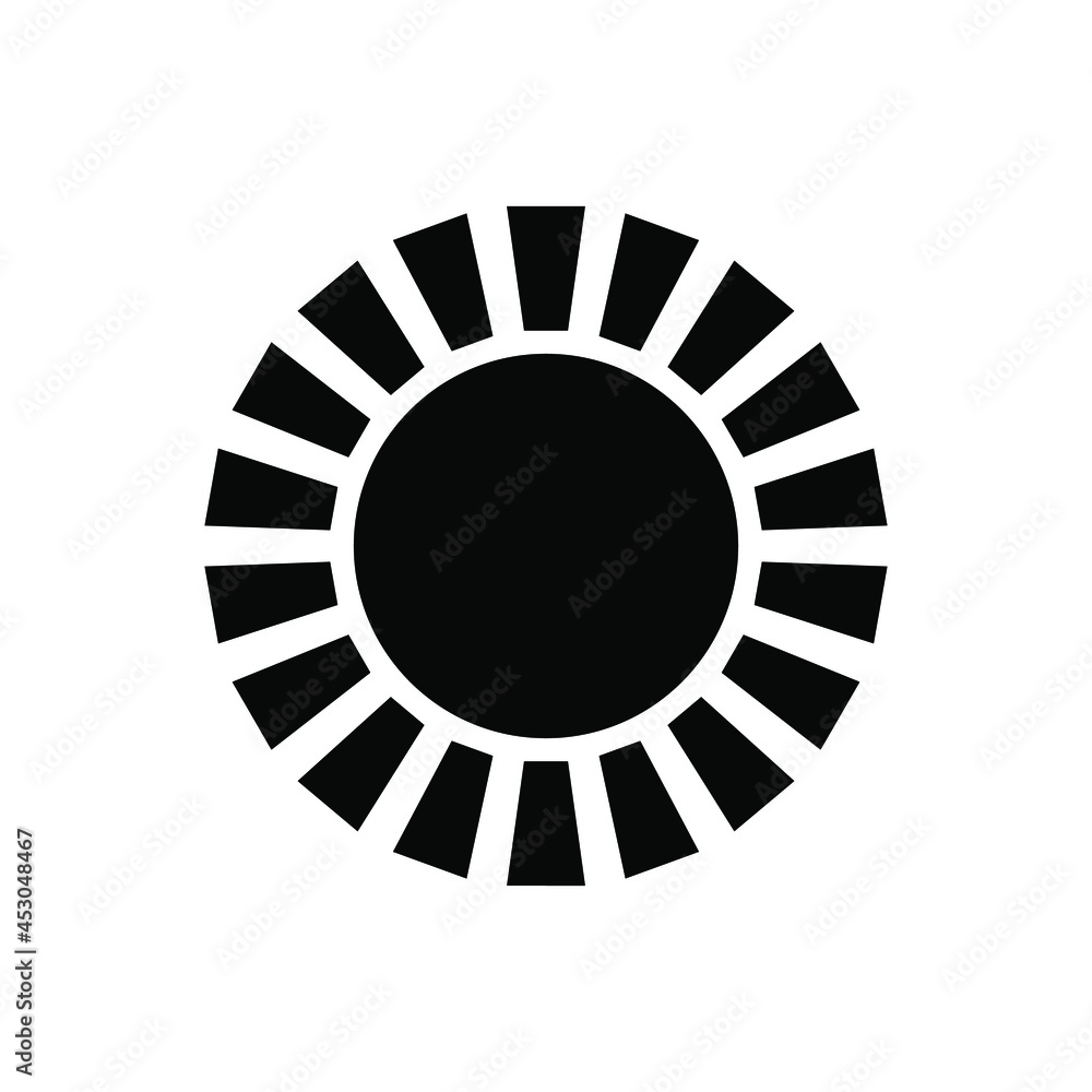 Sun vector icon. Summer illustration sign collection. Heat symbol or logo. Sun vector icon. Summer illustration sign collection. Heat symbol or logo.
