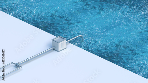 5. Distribution of purified water. Process Control Water Purification system on Ground, 2 dimensional view.