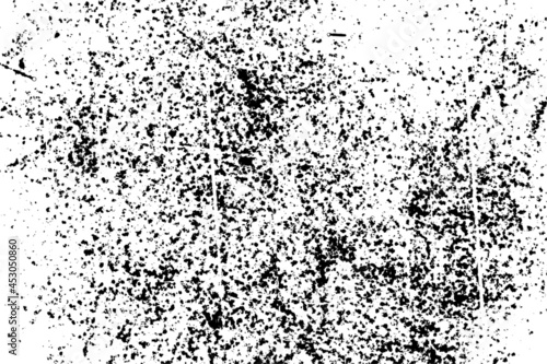 Wallpaper Mural Grunge black and white texture.Overlay illustration over any design to create grungy vintage effect and depth. For posters, banners, retro and urban designs.Grunge Texture Vector Torontodigital.ca