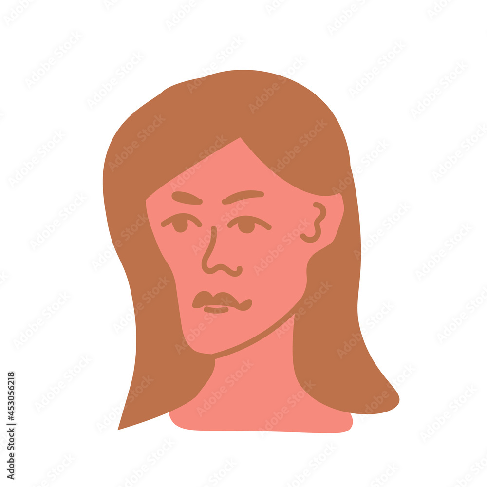 Portrait of a man with a beard representative of the LGBT European race hand drawn.Simple avatar of a man in flat drawing style.Design for social networks,web,packaging,posters,postcards,stickers. Portrait of a man with a beard representative of the LGBT European race hand drawn.Simple avatar of a man in flat drawing style.Design for social networks,web,packaging,posters,postcards,stickers.