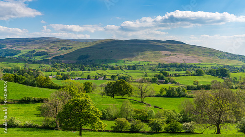 Fototapeta Naklejka Na Ścianę i Meble -  Yorkshire Dales landscape near Sedbergh, Cumbria, England, UK