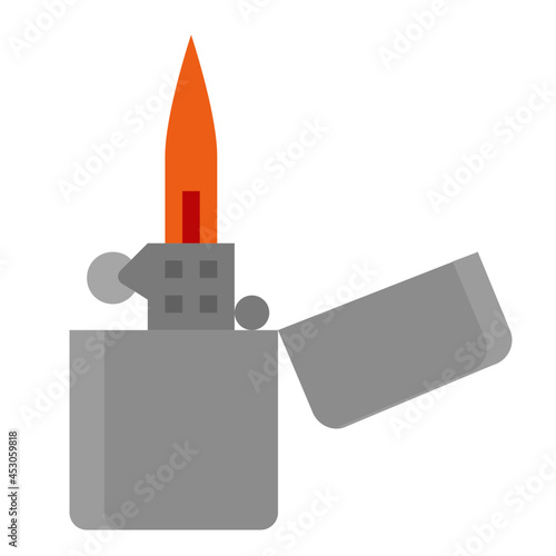 lighter flat icon