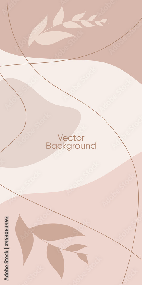 Abstract minimal vector background for stories. Abstract organic line illustration for backdrop. Abstract nude pattern for social media. Abstract minimal vector background for stories. Abstract organic line illustration for backdrop. Abstract nude pattern for social media.
