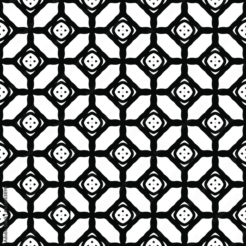  Retro ornamental seamless pattern. Flourished ornate background. Luxury elegant ornament. Vintage element. Template for design. Vector illustration