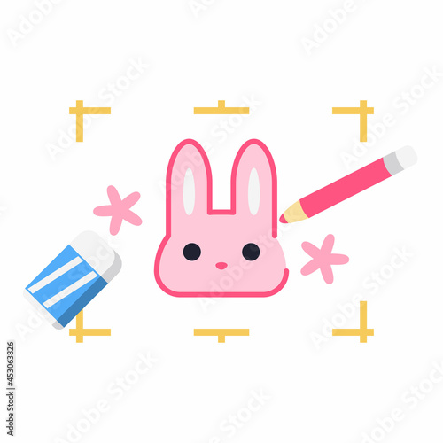 お絵かき　イラスト作成