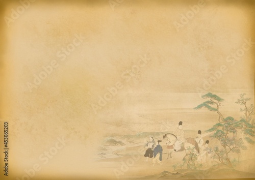 Photos 伊勢物語　挿絵（江戸時代初期）