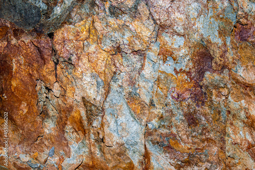 texture de rocher rouge orange