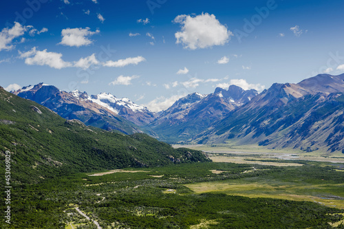 Patagonia mountain landscape