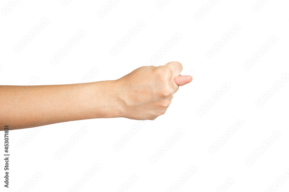 close up of sexual intercourse hand sign isolated with white background. Sexual hand gesture. close up of sexual intercourse hand sign isolated with white background. Sexual hand gesture.