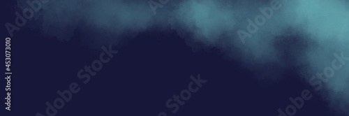 Unique painting art with dark blue sky texture paint brush for presentation, card background, wall decoration, or t-shirt design